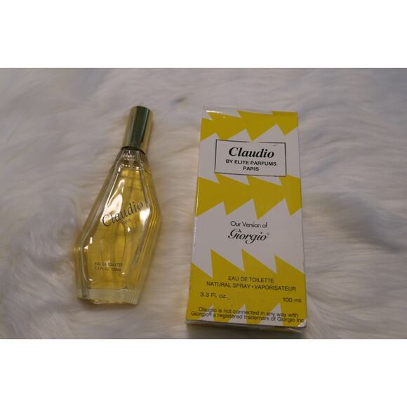Vintage CLAUDIO by ELITE PARFUMS Paris 3.3oz - OUR VERSION OF GIORGIO